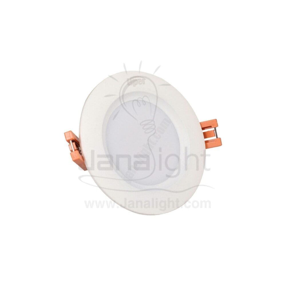 سبوت لايت بانيل مدور 7 وات وورم LIPER LIPER round warm 7 watt spot panel light LIPER