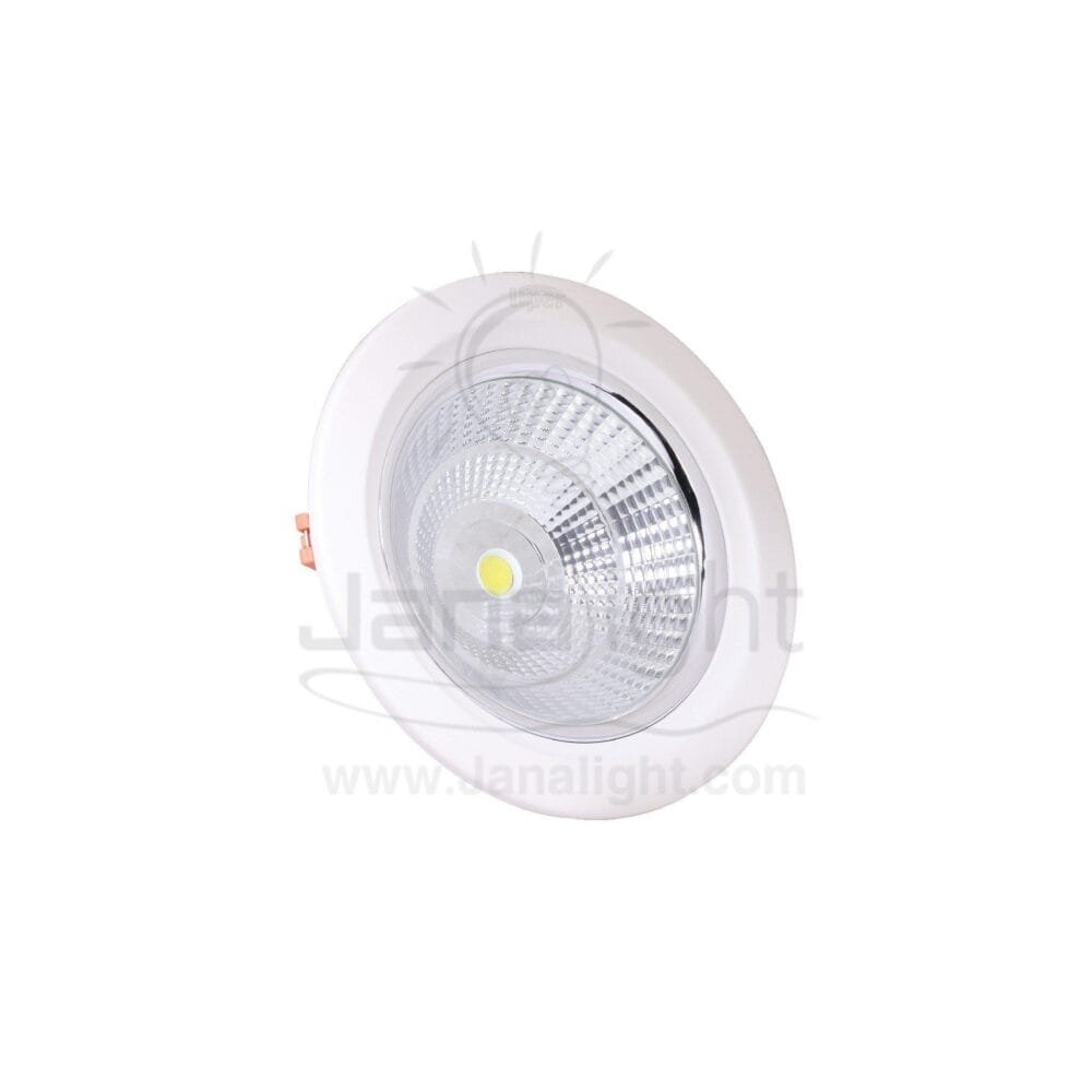 كومبكت COB مدور 30 وات ابيض LIPER اقتصادي round white 30 watt compact downlight