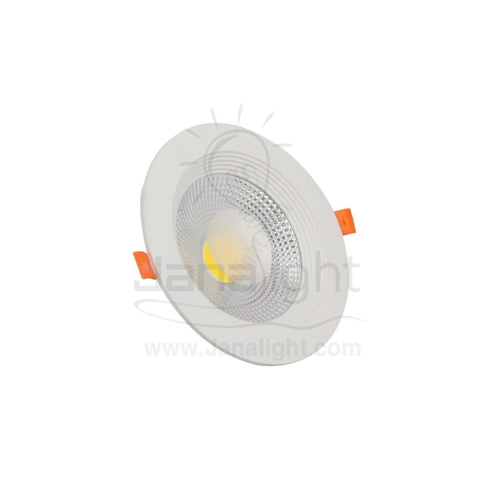 كشاف 15 وات كومبكت وورم حلق ابيض جنى لايت warm 15 watt compact downlight