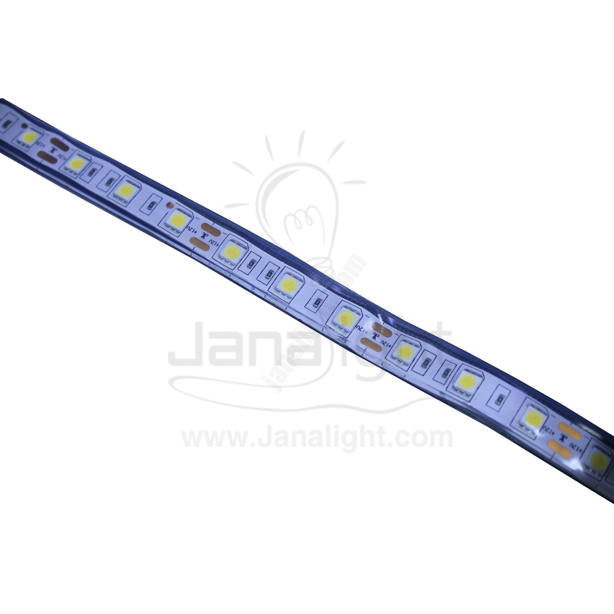 شريط لد 50x50 5 متر وورم سيلكون IP68 عالي الجودة جنى لايت led tape 50*50 5m warm silicone IP68 high quality jana light