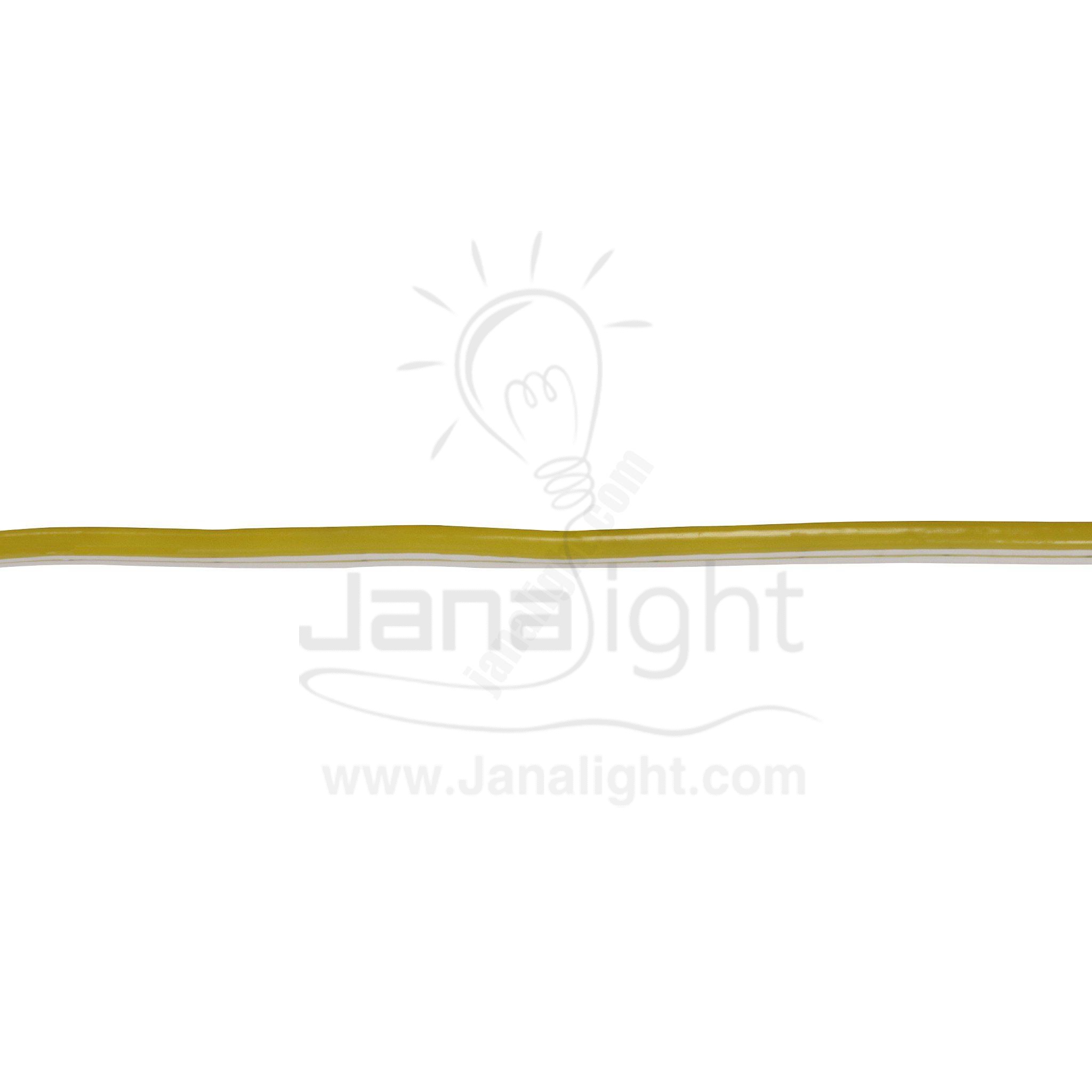 شريط لد اكرليك 12 فولت 5 متر اصفر led tabe acrylic 12v 5m yellow