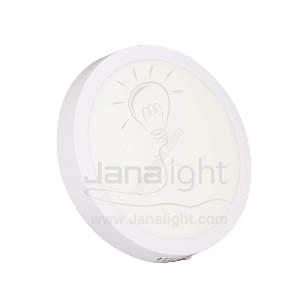 سبوت بانيل 18 وات لطش مدور ابيض ME round prominent white 18 watt spot plan light ME