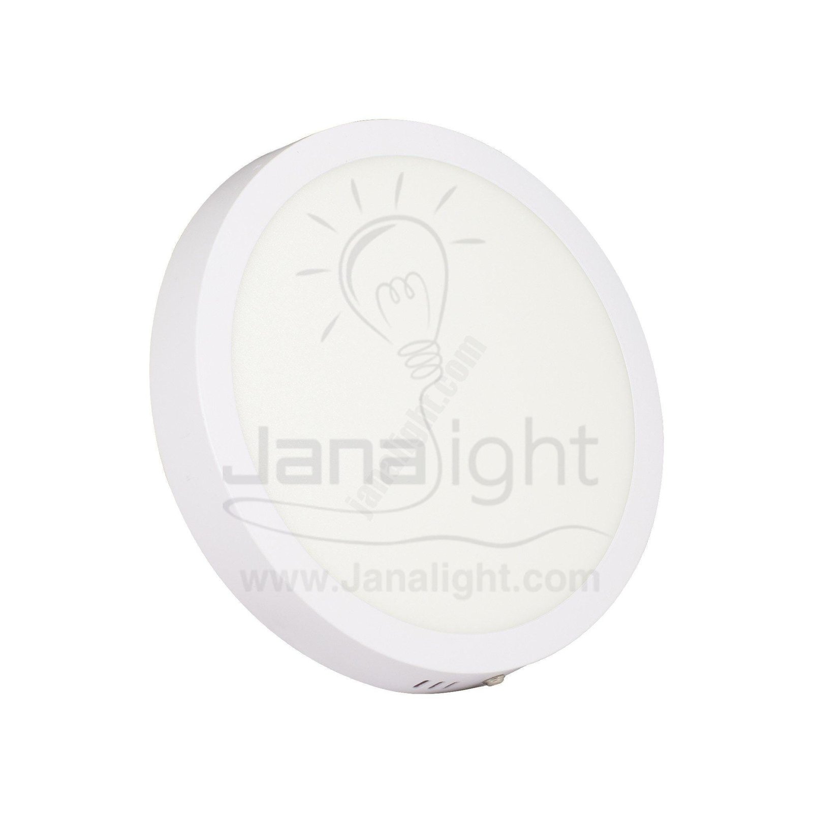 سبوت بانيل 18 وات لطش مدور ابيض ME round prominent white 18 watt spot plan light ME 