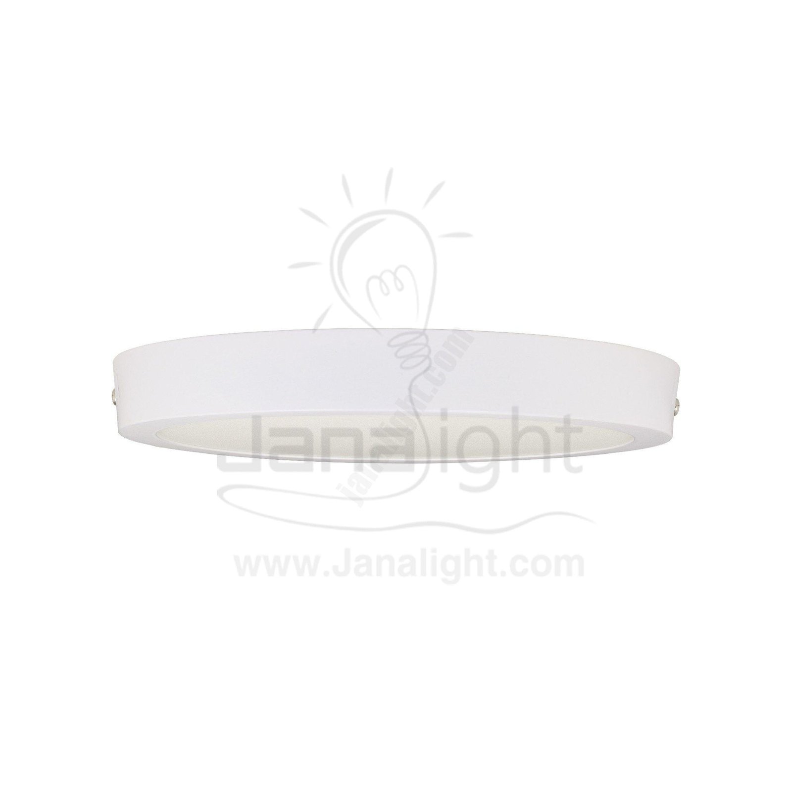 سبوت بانيل 18 وات لطش مدور ابيض ME round prominent white 18 watt spot plan light ME
