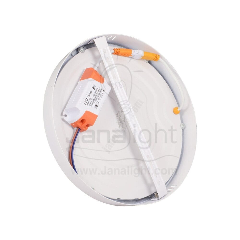 سبوت بانيل 18 وات لطش مدور ابيض ME round prominent white 18 watt spot plan light ME