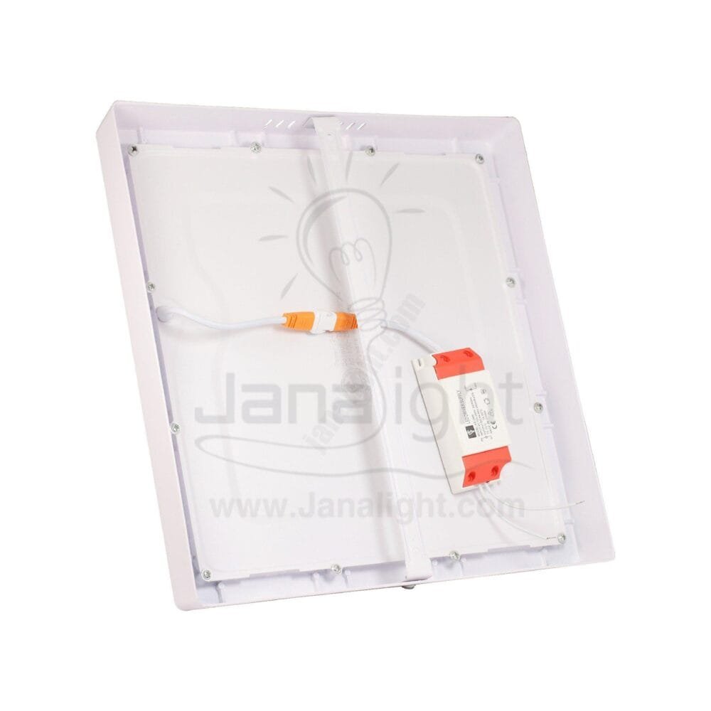 سبوت بانيل 24 وات لطش مربع ابيض ME square prominent white 24 watt spot plan light ME