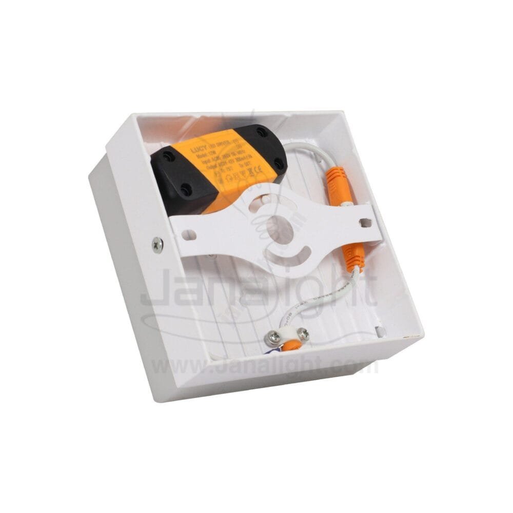 سبوت بانيل 12وات لطش مربع وورم مضغوط square prominent warm 12 watt mini spot panel light