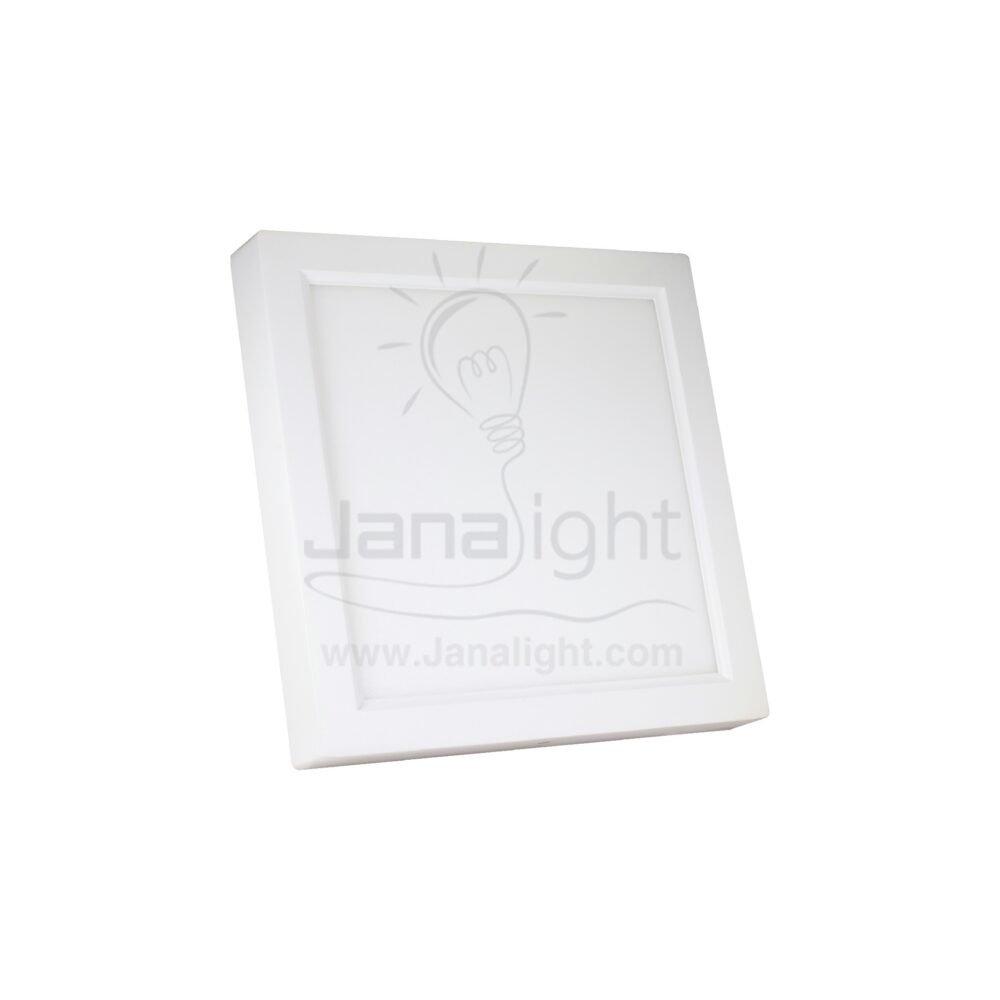 سبوت بانيل 24 وات لطش مربع ابيض ابيض panel spotlight 24 watt square white