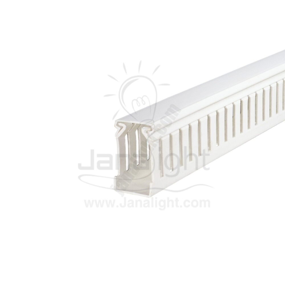 دكت مفرغ للوحات 2.5x4 تركي panel Cable Duct 2.5*4 cm