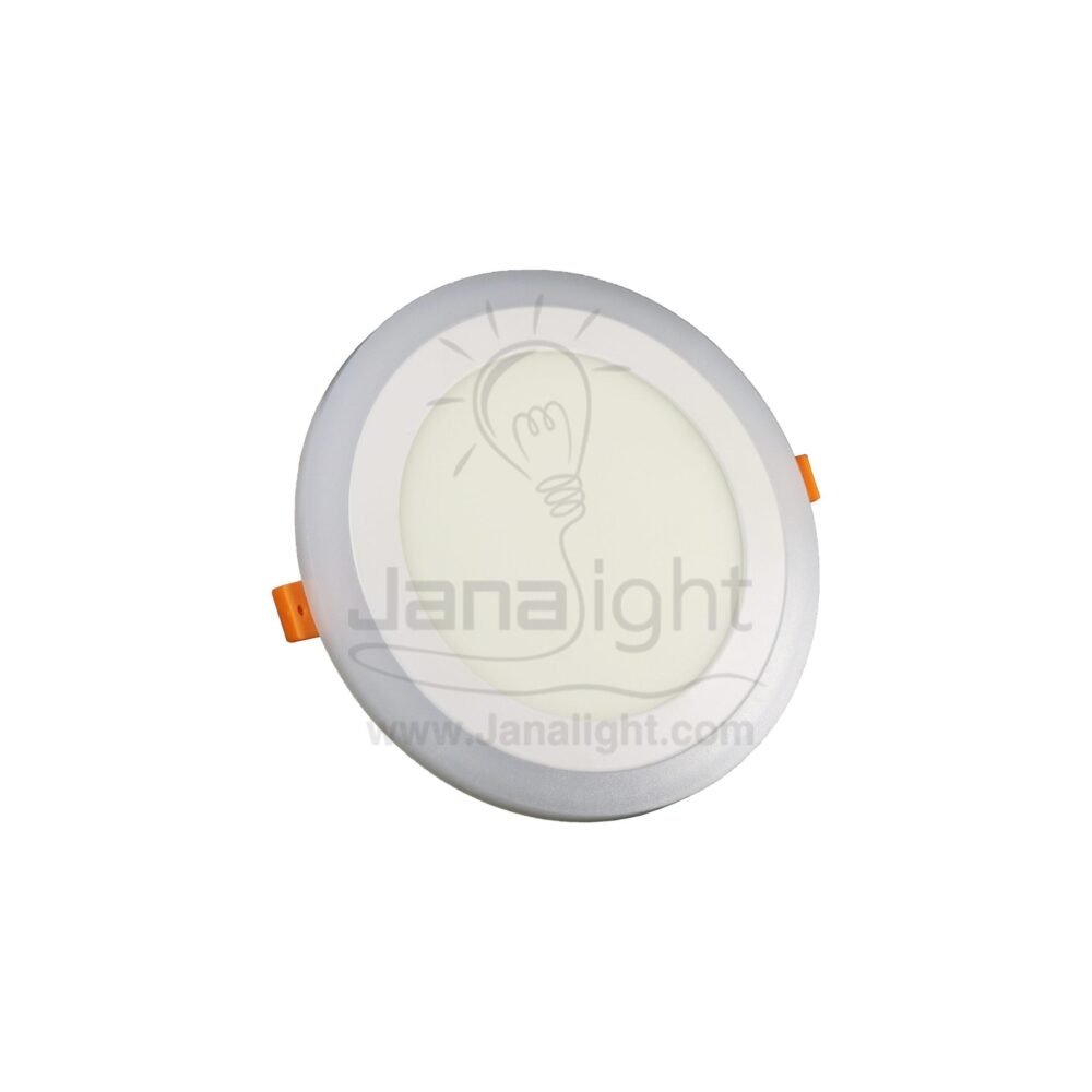 سبوت بانيل اكرليك 12 و4 ابيض ازرق panel spotlight 12 watt white