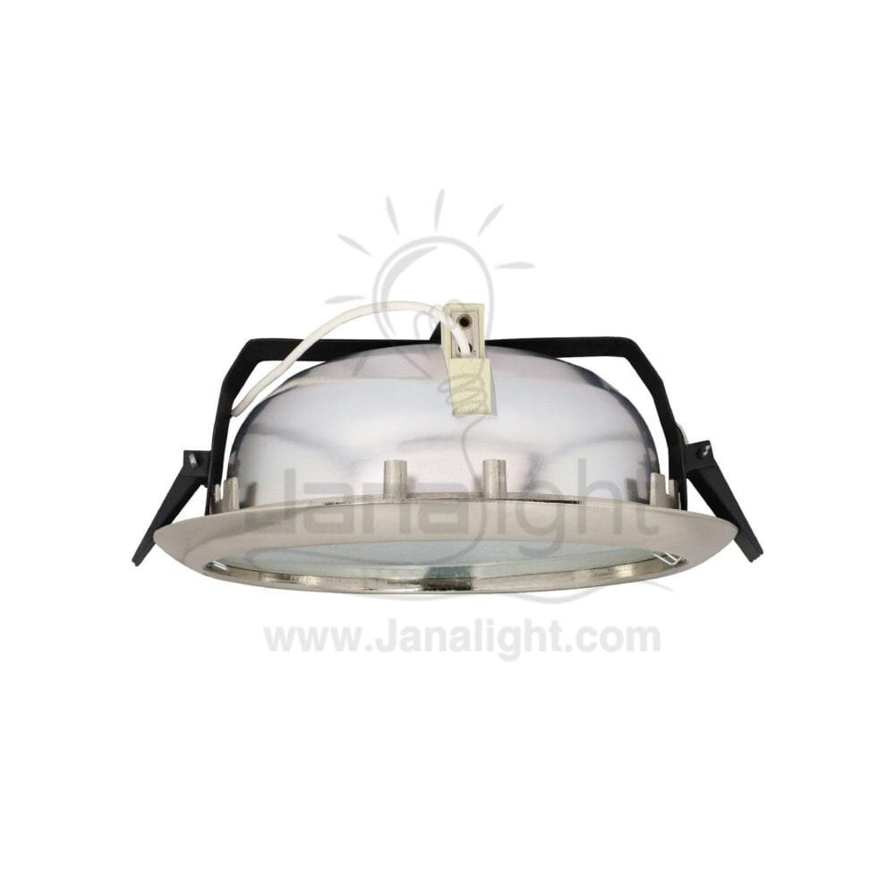 سبوت كومبكت ميتال 150 وات هالوجين فضي Silver Compact downlight 150watt