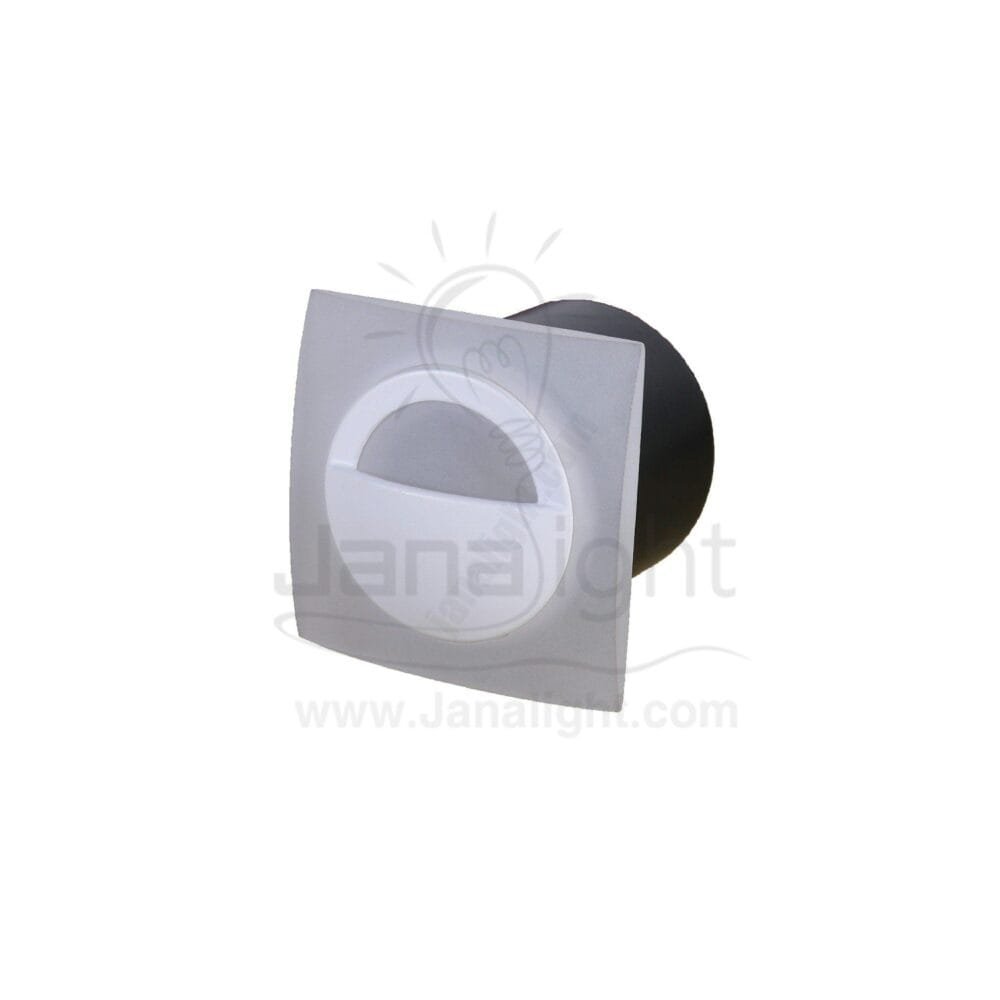 سبوت سلم لد مربع ابيض هلال وورم 3 وات 3 watt warm stair lighting