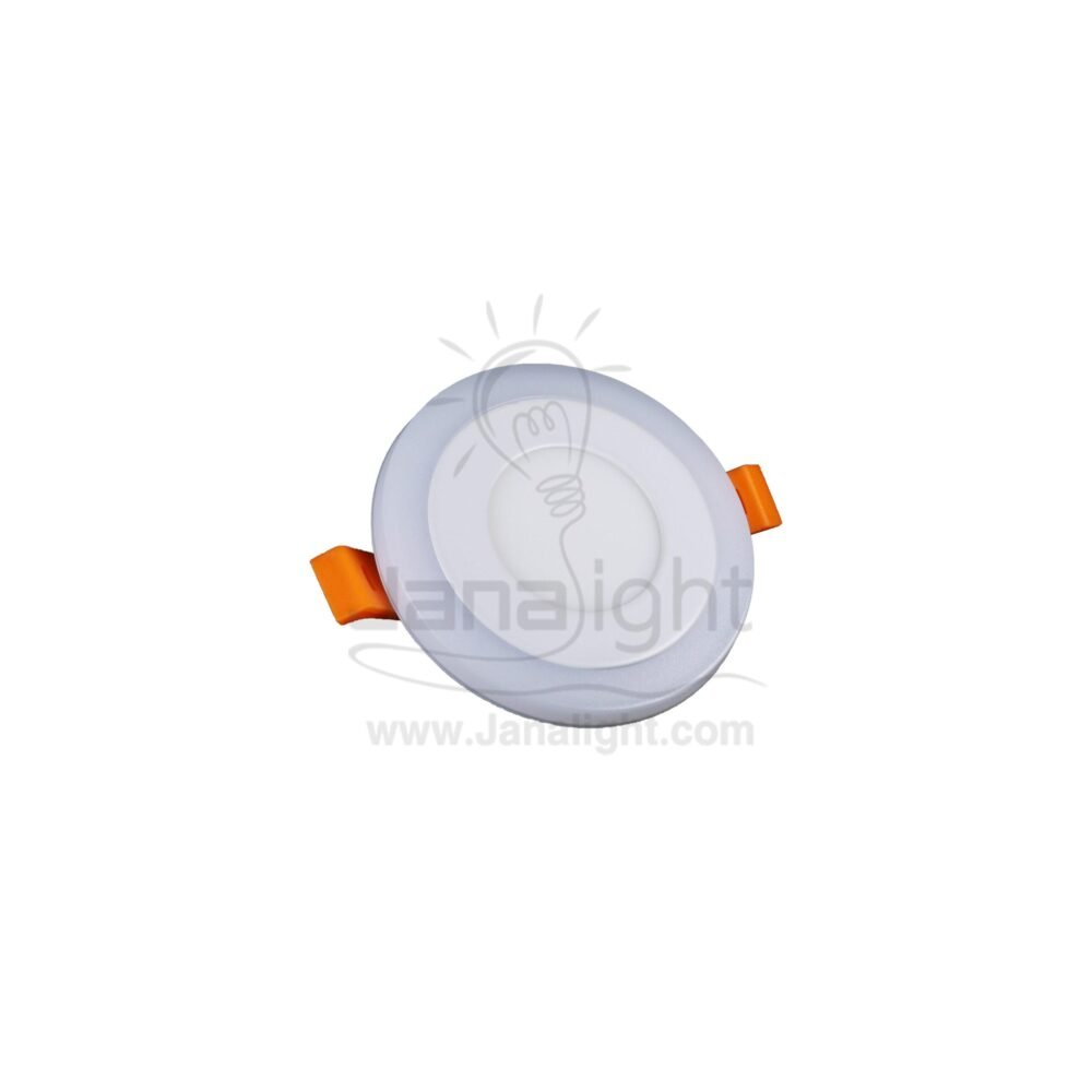 سبوت بانيل اكرليك وورم ازرق 3 وات و3 وات panel spotlight 3 watt blue and 3 watt warm