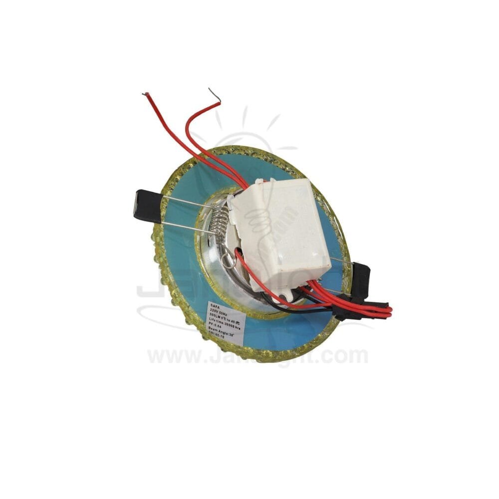 سبوت 5 وات COB زجاج فرزاتشي ابيض وورم جديد 2 اضاءة versace spot light 5 watt 2 colors