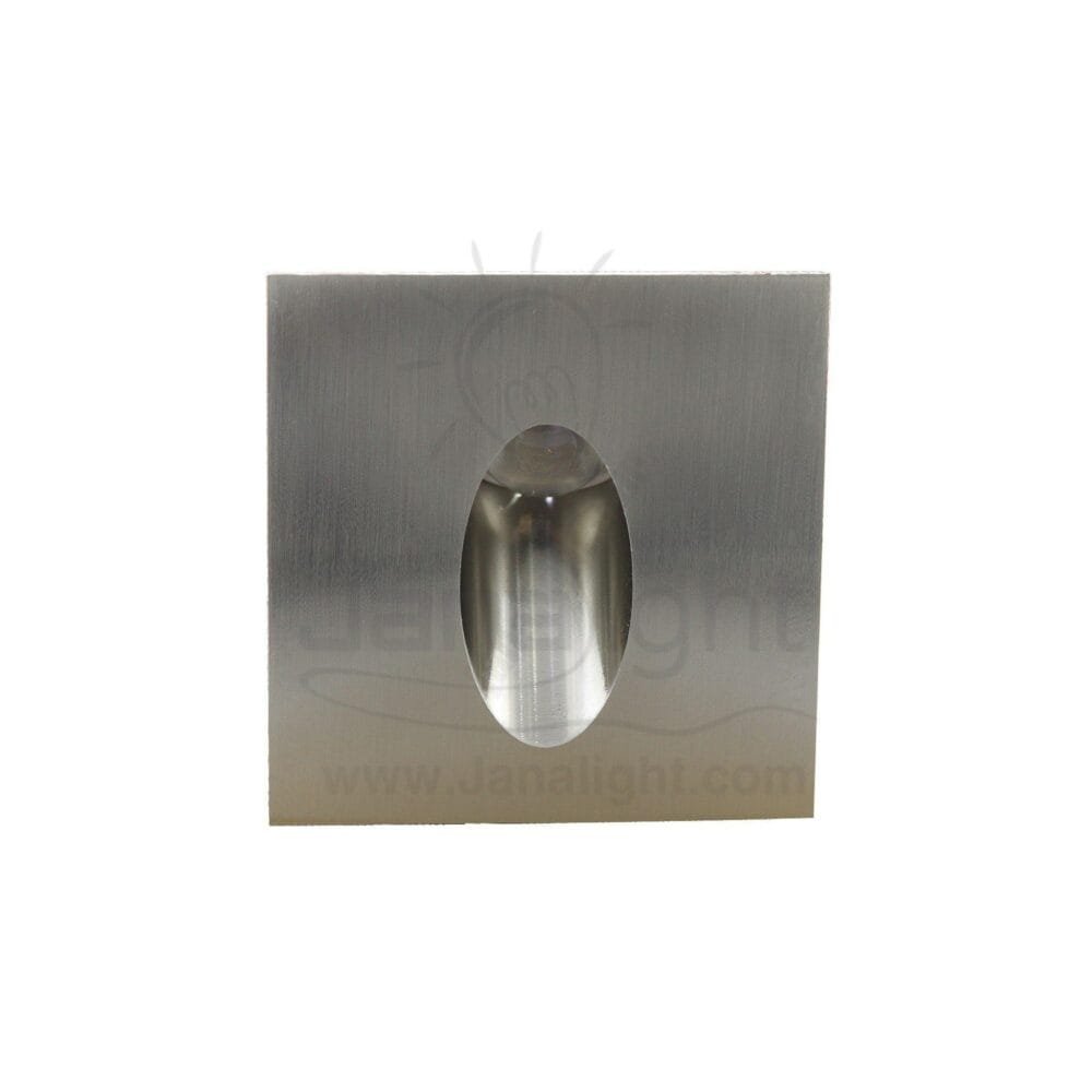 سبوت سلم لد مربع فضي مط كبير silver large stair lighting