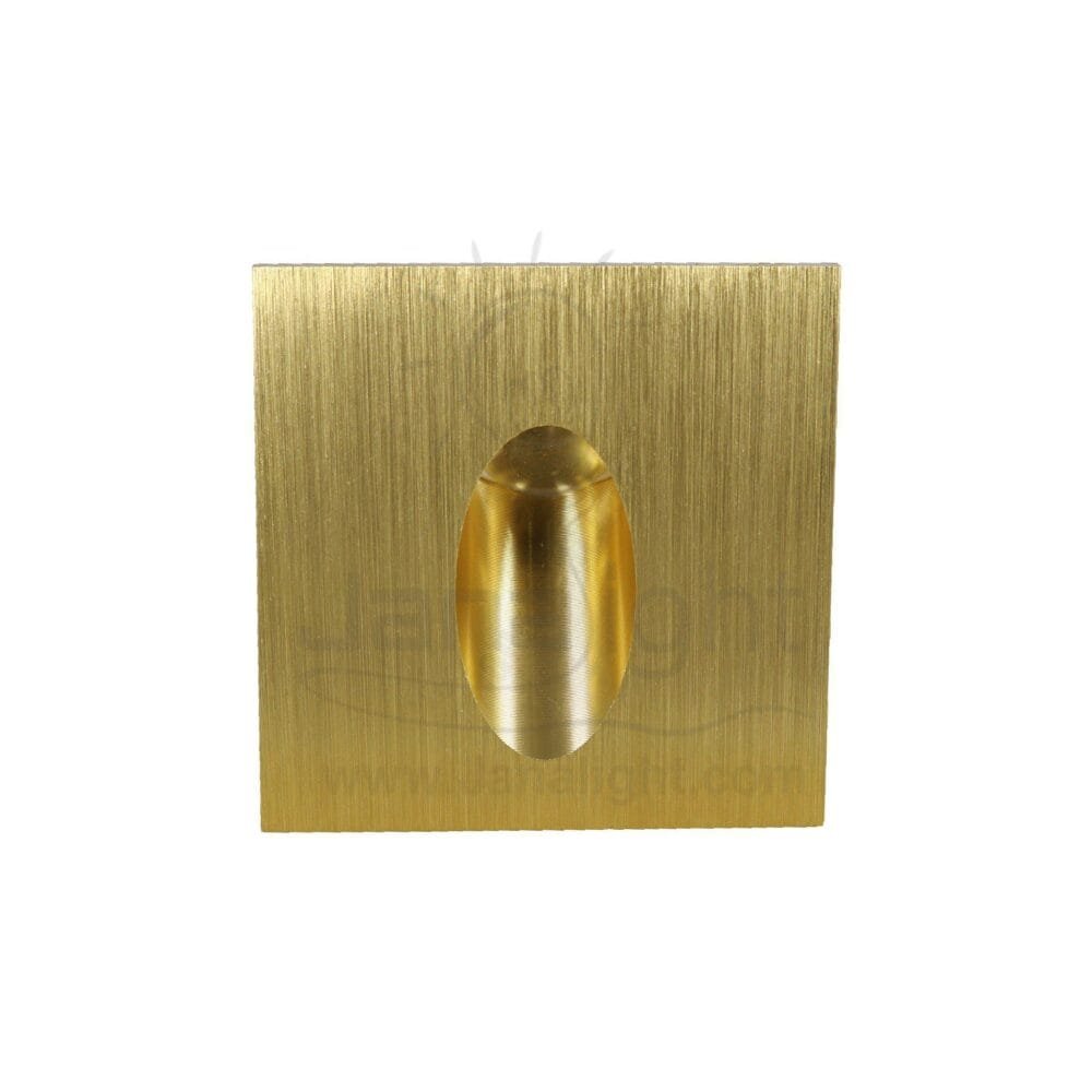 سبوت سلم لد مربع ذهبي مقشش كبير gold large stair lighting