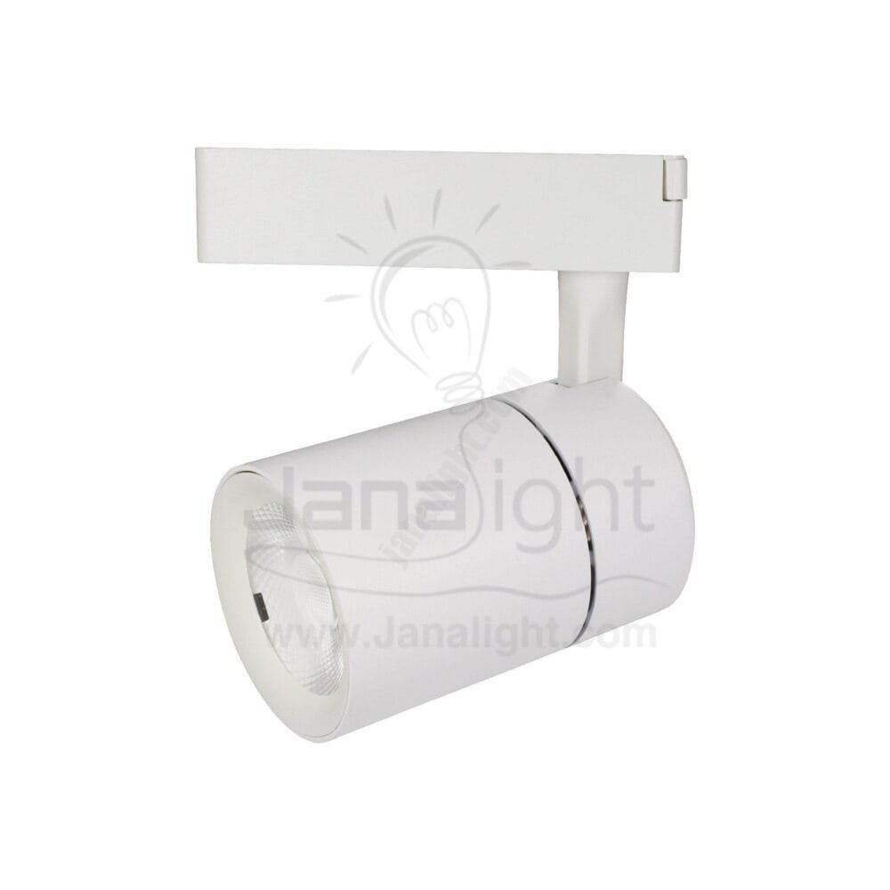 سبوت تراك 30 وات ابيض ابيض جنى لايت GD0142 White White 30 Watt JANALIGHT Track Light Spot