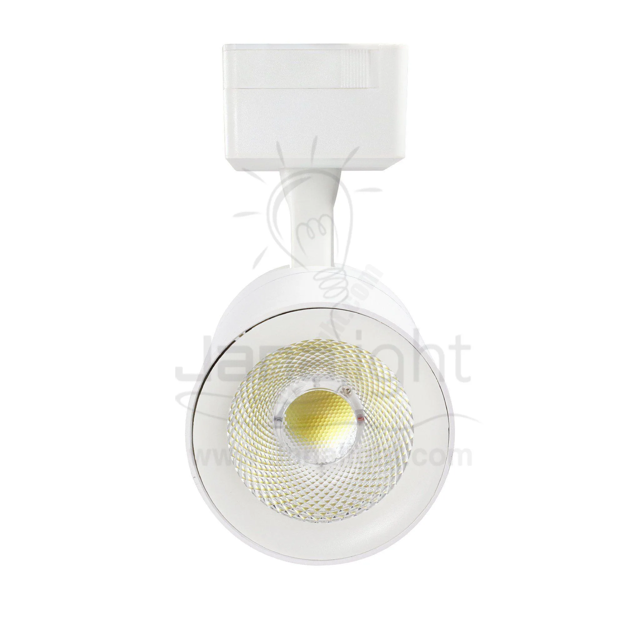 سبوت تراك 30 وات ابيض ابيض جنى لايت Gd0142 White White 30 Watt Janalight Track Light Spot
