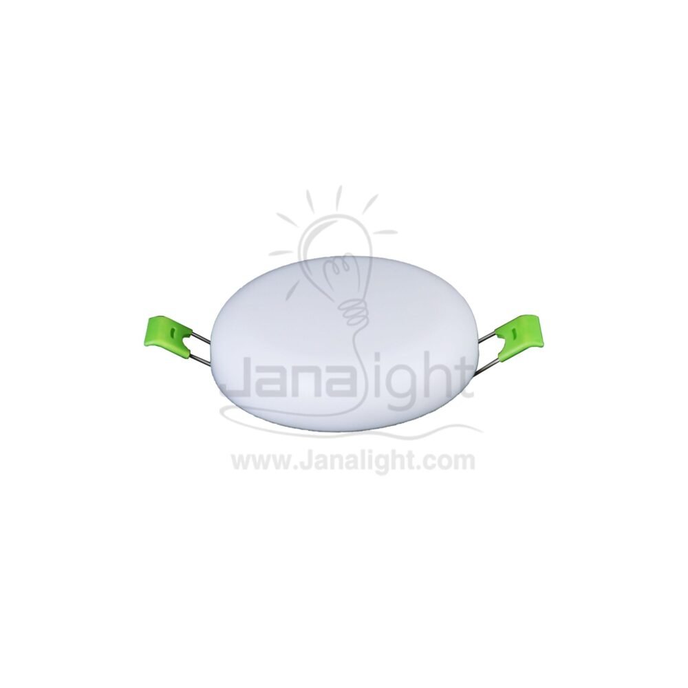 ⁦سبوت اكرليك SMD بانيل 10 وات مدور ابيض جديد⁩ - الصورة ⁦2⁩