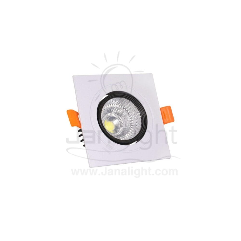سبوت 1 عين 5 وات COB ابيض ابيض جنى لايت B09 Spotlight 1 Lights 5 watt white