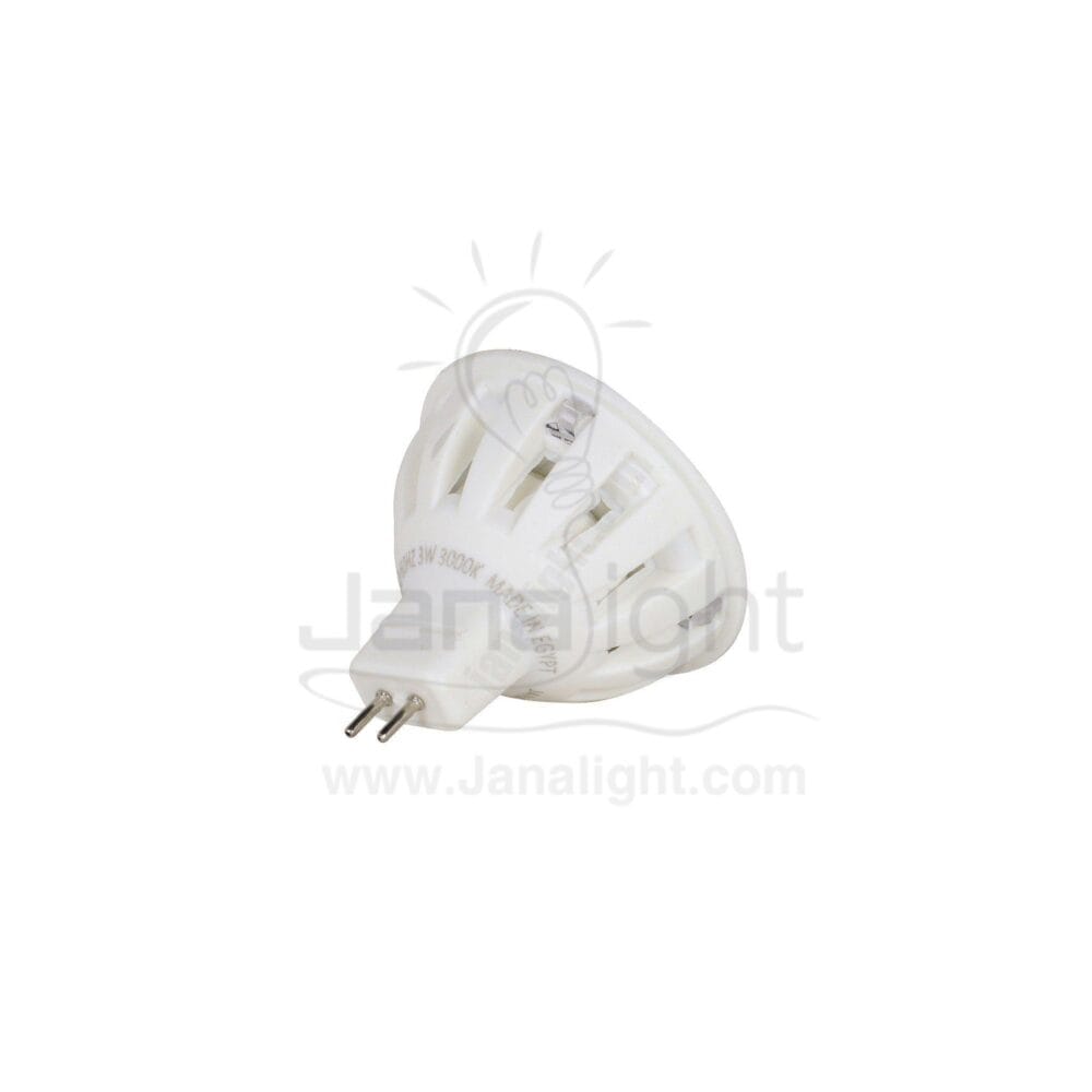 لمبة كاسة اس ام دي 3 وات وورم شفاف SMD spot lamp 3 watt warm