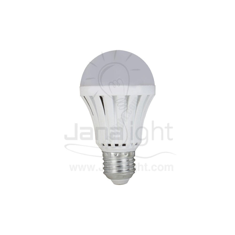 لمبة بولة لد 5 وات ابيض جنى لايت LED bulb 5 watt WHITE