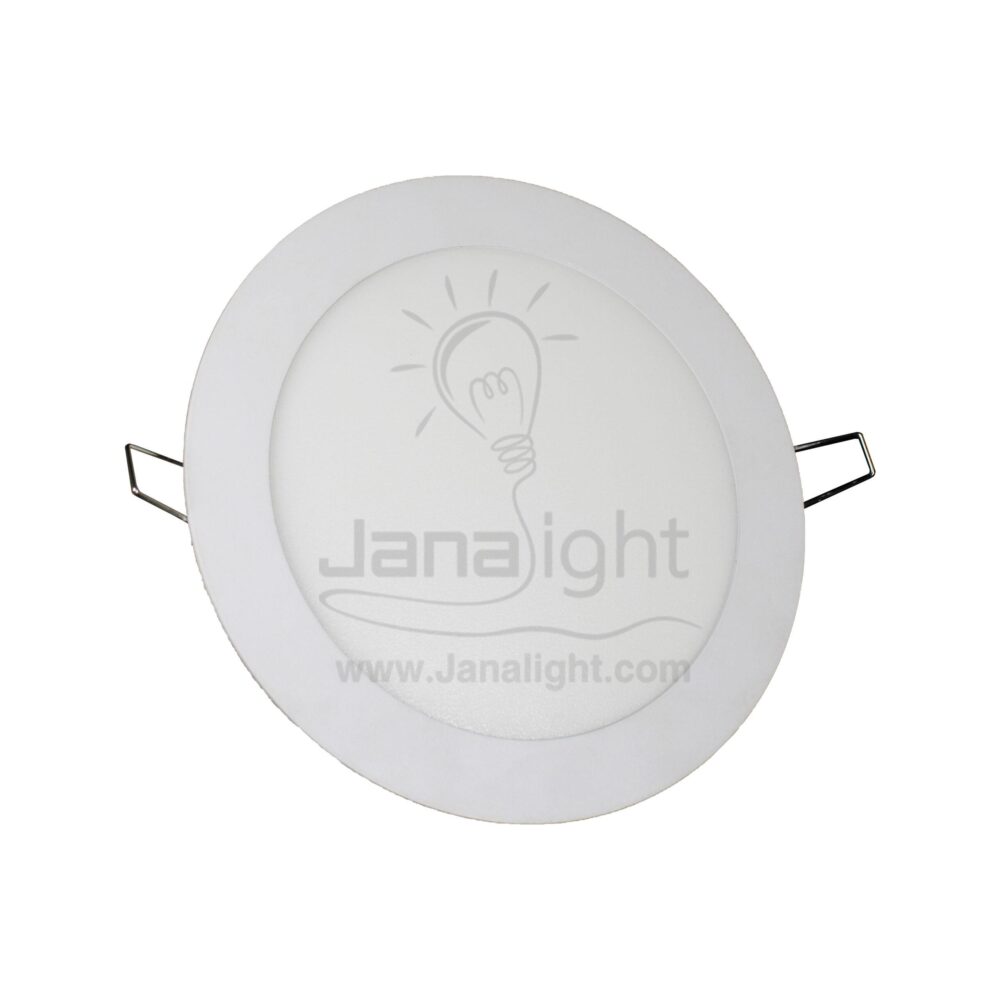 سبوت بانيل 12 وات مدور ابيض جنى لايت panel spotlight 12 watt round white