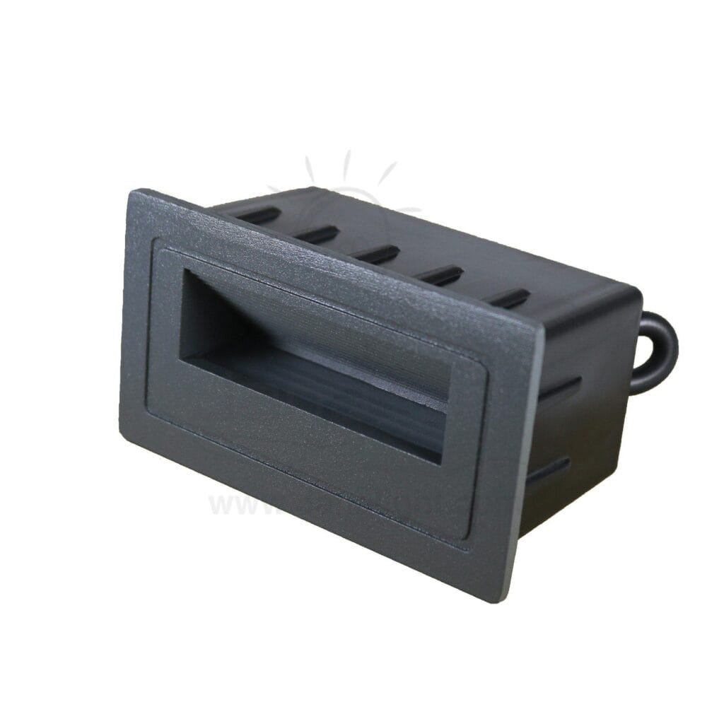 سبوت سلم مستطيل صغير وش 5.7 سم 3 وات رمادي جنى لايت 3 watt grey small stair lighting