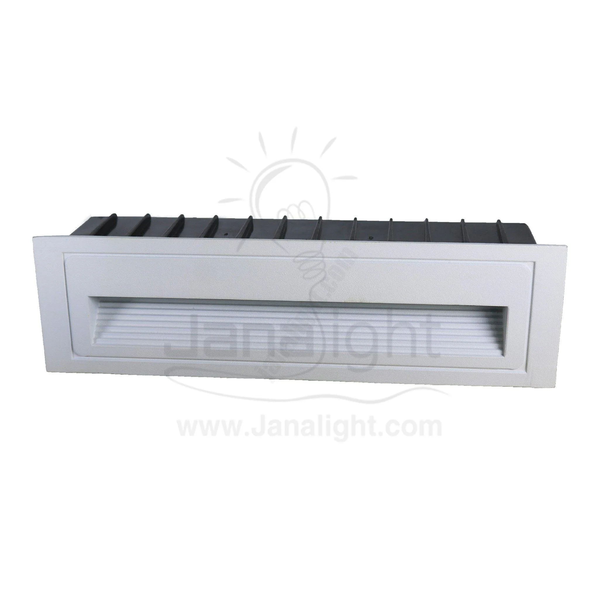 الرئيسية 134 سبوت سلم مستطيل كبير وش 6 سم 6 وات ابيض جنى لايت 6 Watt White Large Stair Lighting
