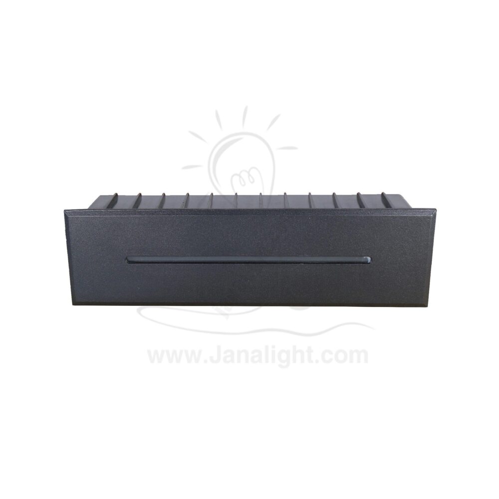 سبوت سلم مستطيل طولي ديكور 3 وات اسود جنى لايت 3 watt black stair lighting