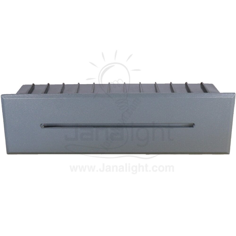 سبوت سلم مستطيل طولي ديكور 3 وات رمادي جنى لايت 3 watt grey stair lighting