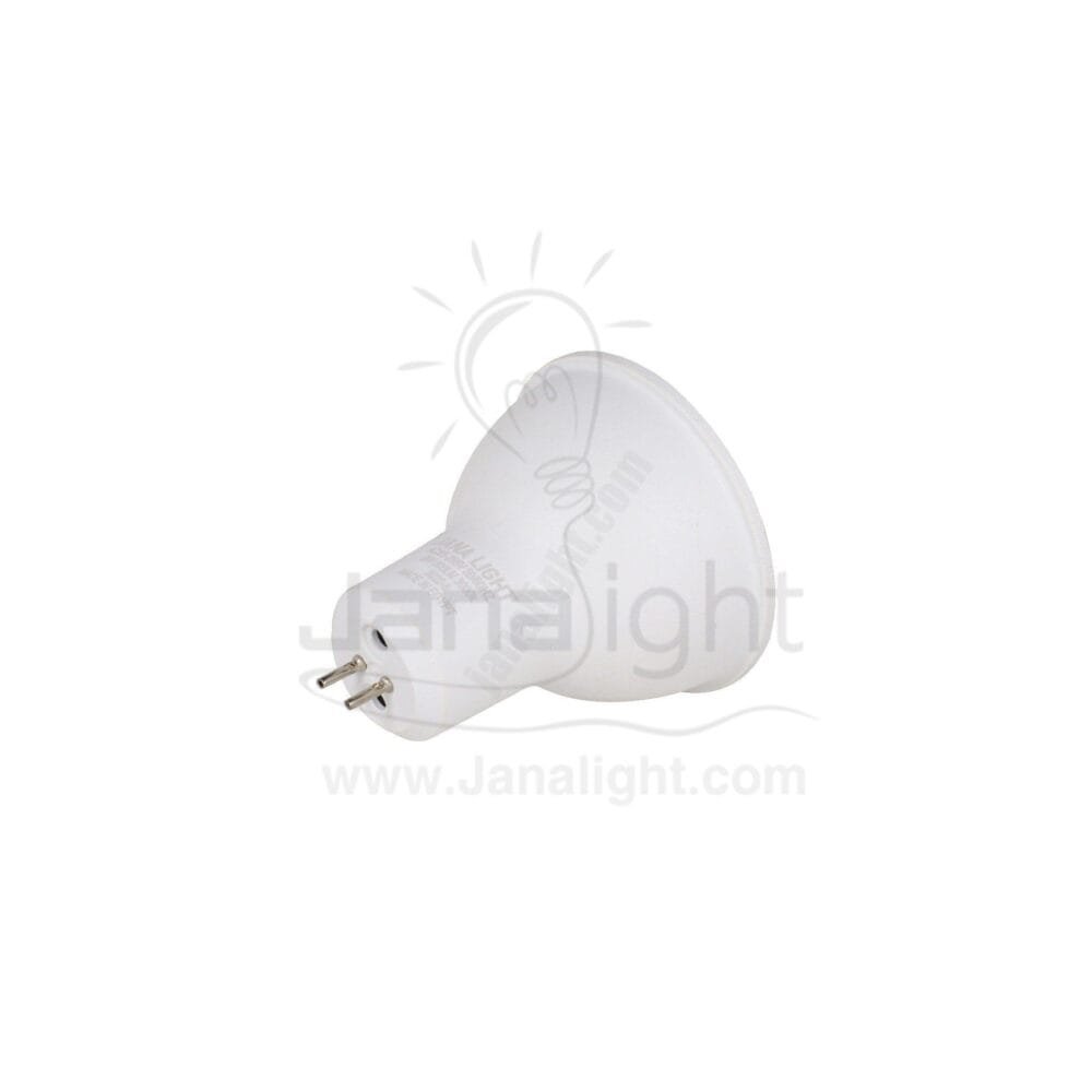 لمبة كاسة سبوت 6 وات وورم عدسة شفافة جنى لايت ضمان 3 سنوات LED spotlight lamp 6 watt white