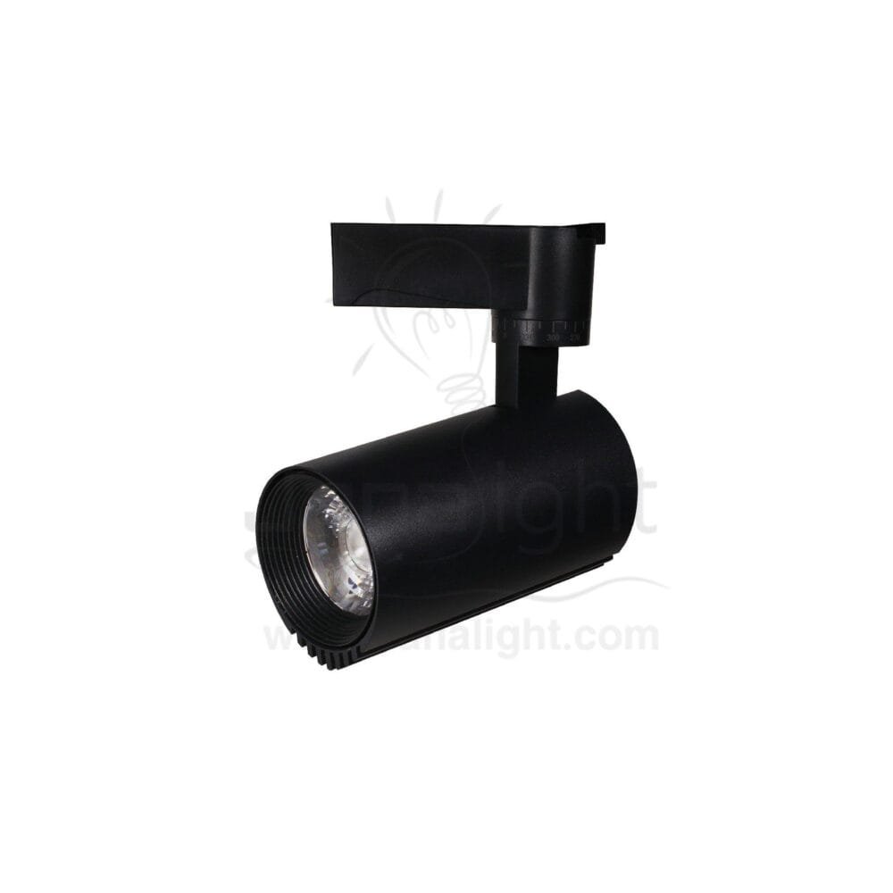 سبوت تراك 20 وات اسود ابيض جنى لايتls001 Black White 20 Watt JANALIGHT Track Light Spot