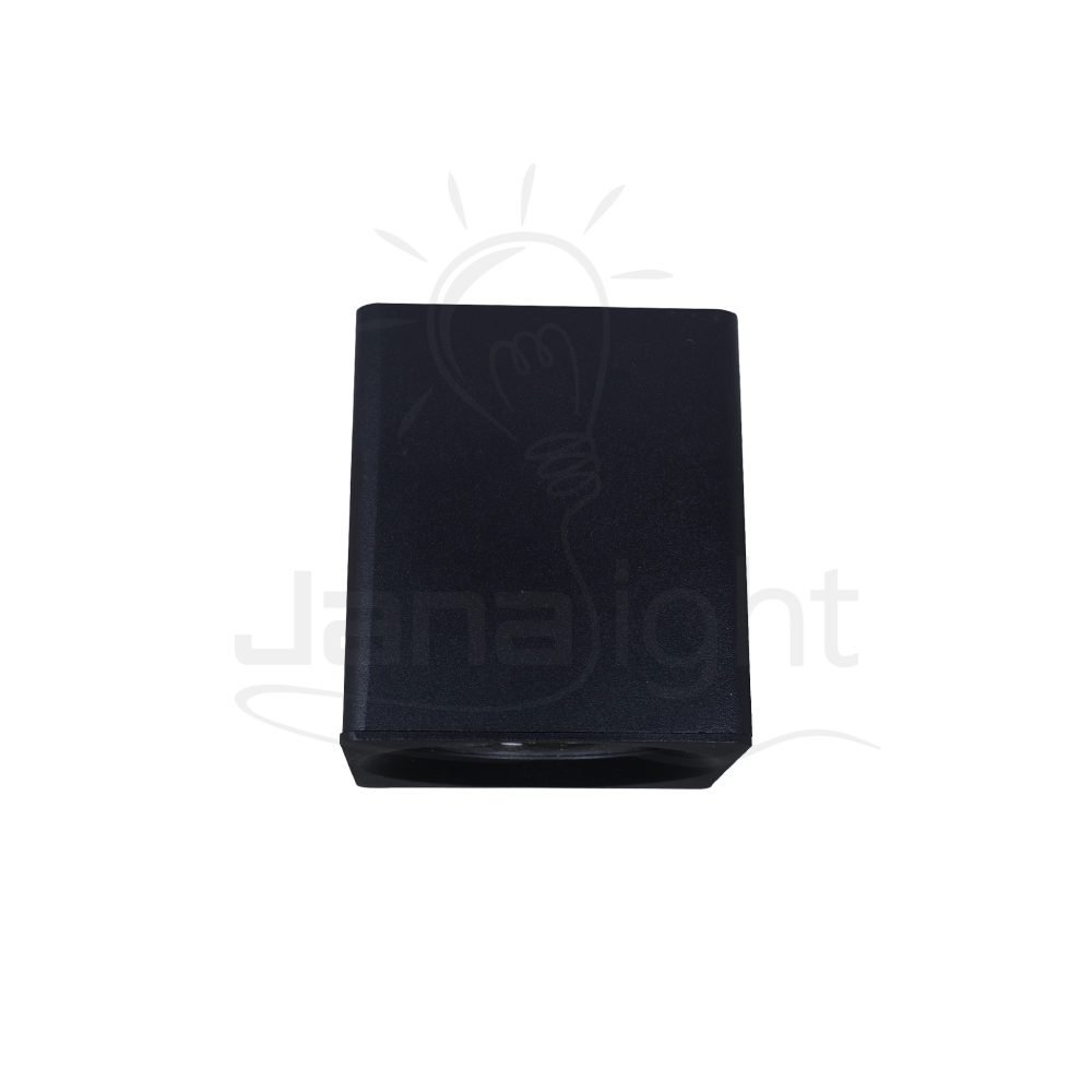 سبوت لايت سلندر ايميكا 15 وات مربع اسود black square cylinder spotlight prominent 15 watt emeca 90RA / COB