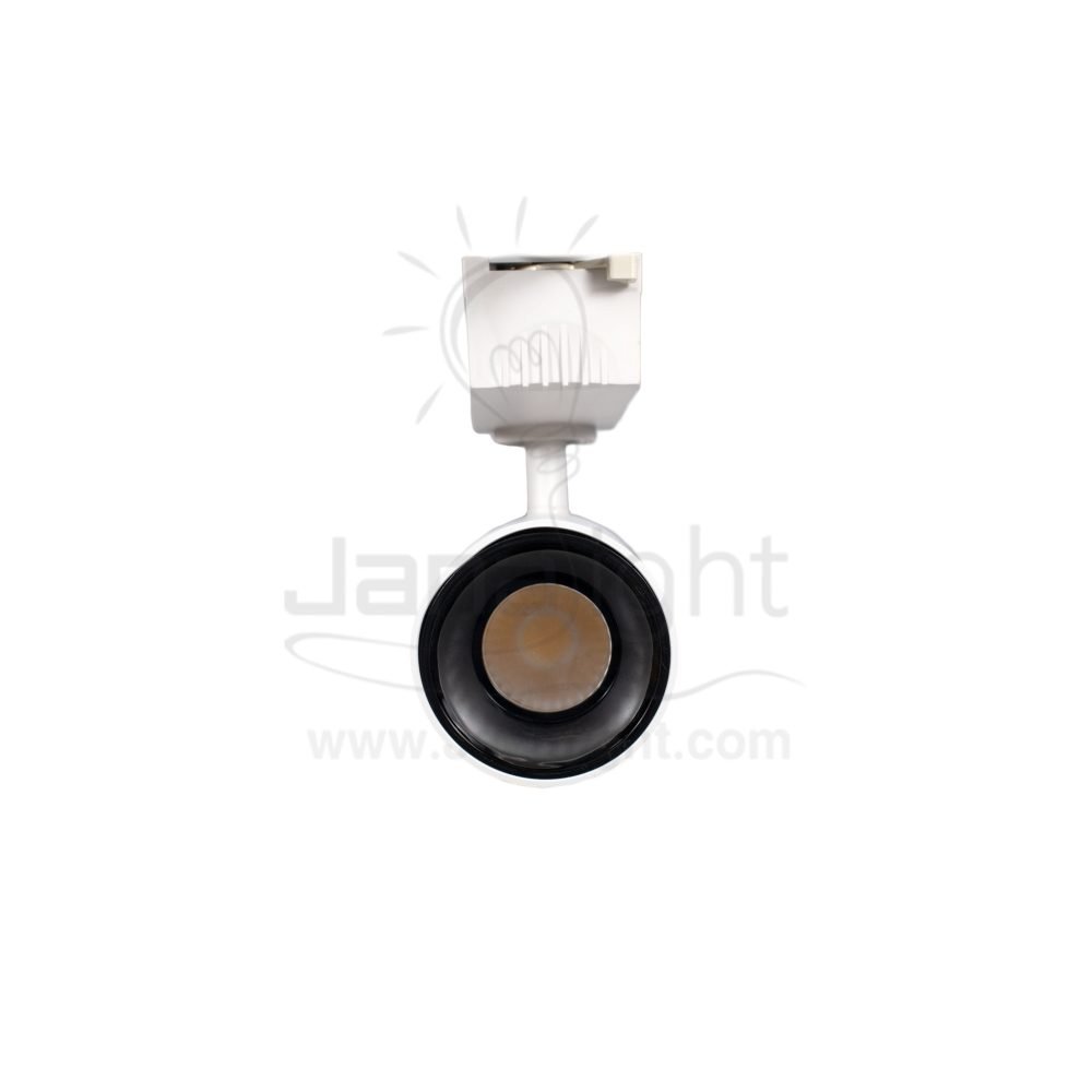 ⁦سبوت تراك 30 وات اسطواني ابيض حلق اسود وورم جنى لايت JN-1075⁩ - الصورة ⁦2⁩