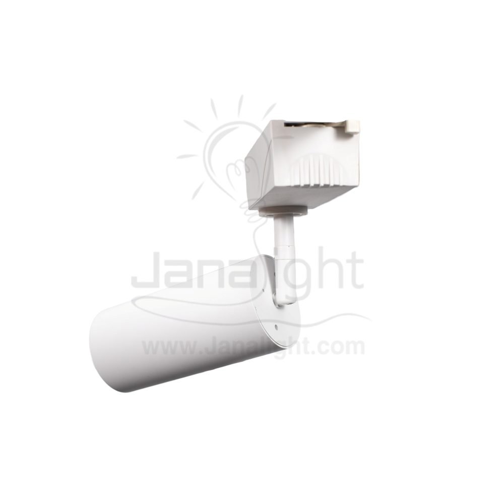 ⁦سبوت تراك 30 وات اسطواني ابيض حلق اسود وورم جنى لايت JN-1075⁩ - الصورة ⁦3⁩