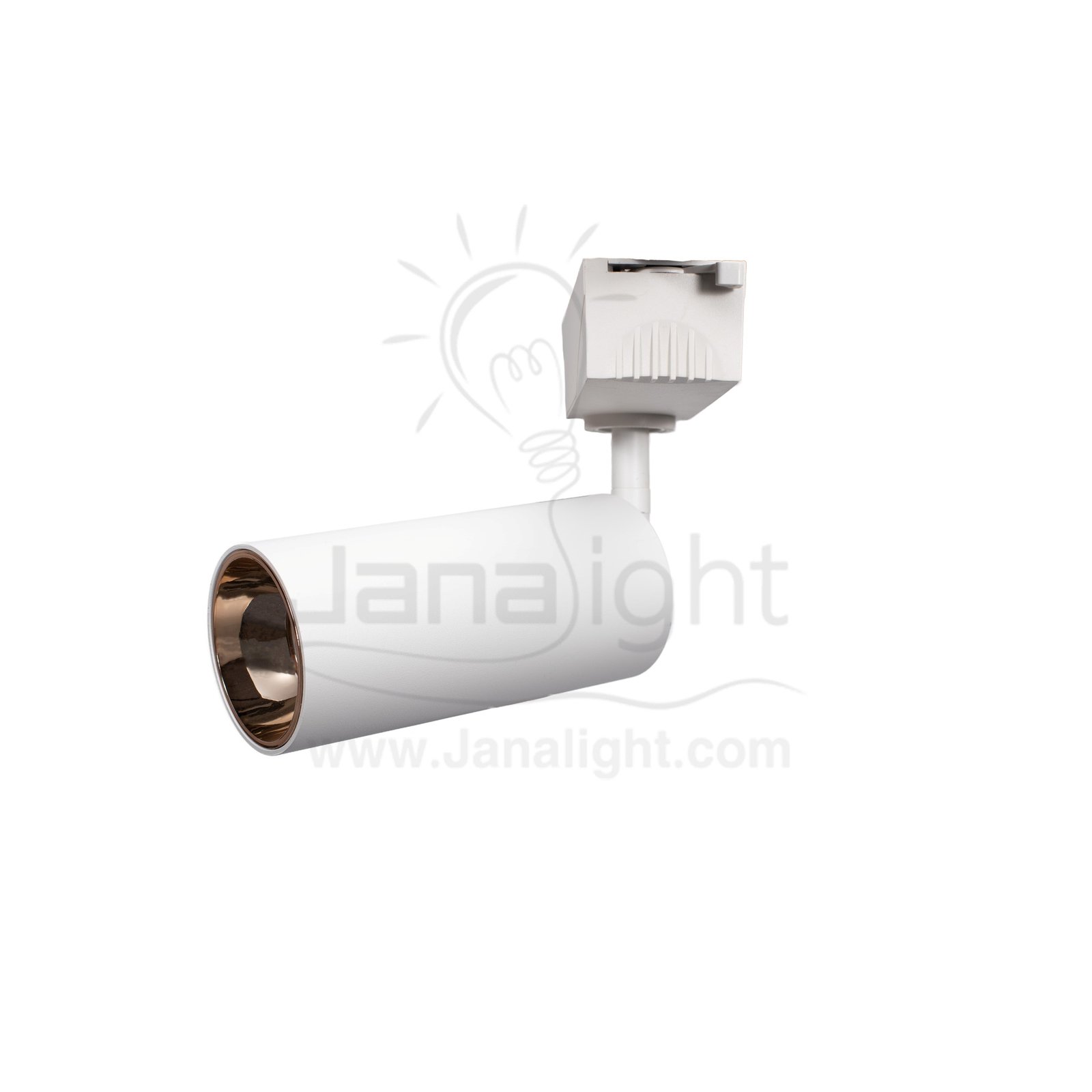 سبوت تراك 30 وات اسطواني ابيض حلق شامبين وورم جنى لايت JN-1075 10337538(1)