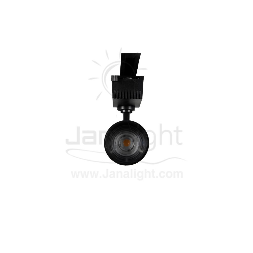 سبوت لايت تراك 30 وات عدسة زوم اسود وورم جنى لايت JN-1001  pivoting black led cob track zoom, 30 watt,3000k 10337545(1)