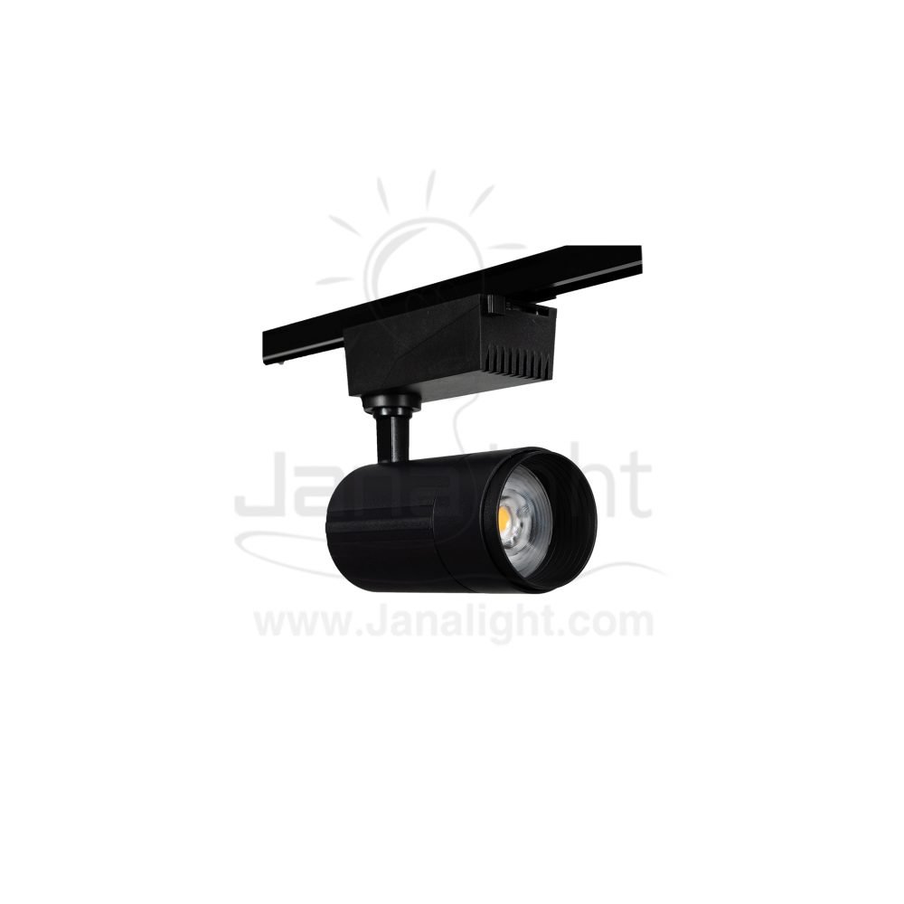 ⁦سبوت لايت تراك 30 وات عدسة زوم اسود وورم جنى لايت JN-1001⁩ - الصورة ⁦4⁩