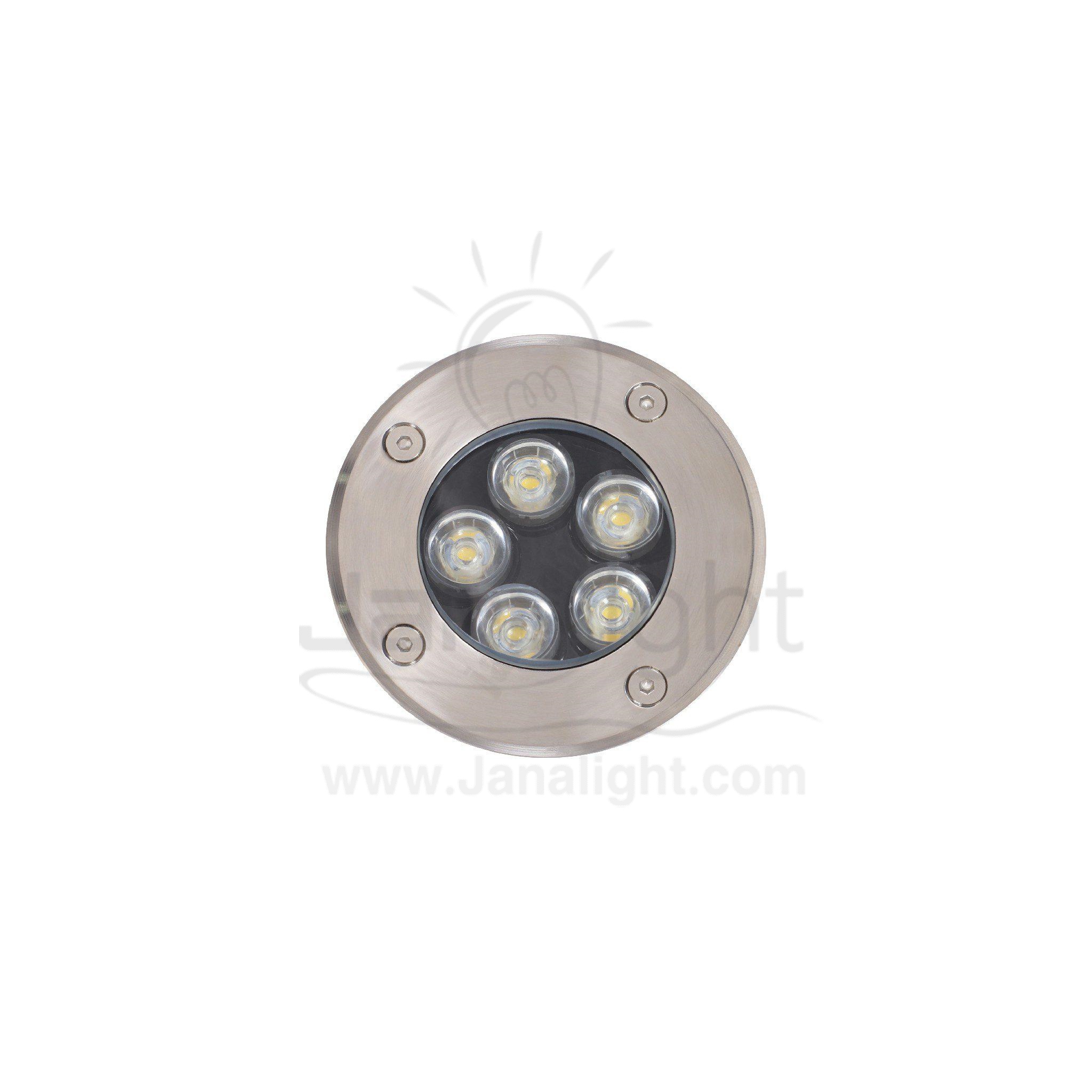 ابلايت 5 لد وورم جنى لايت SG-2801 LED ground light 5 watt warm