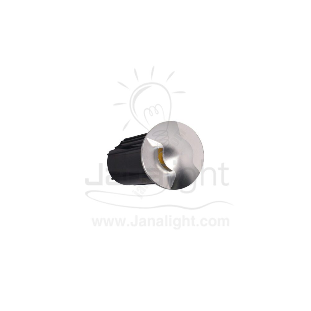 ابلايت 2 وات رفيع صغير وورم 2 اتجاه فضي جنى لايت Uplight 2 watt warm