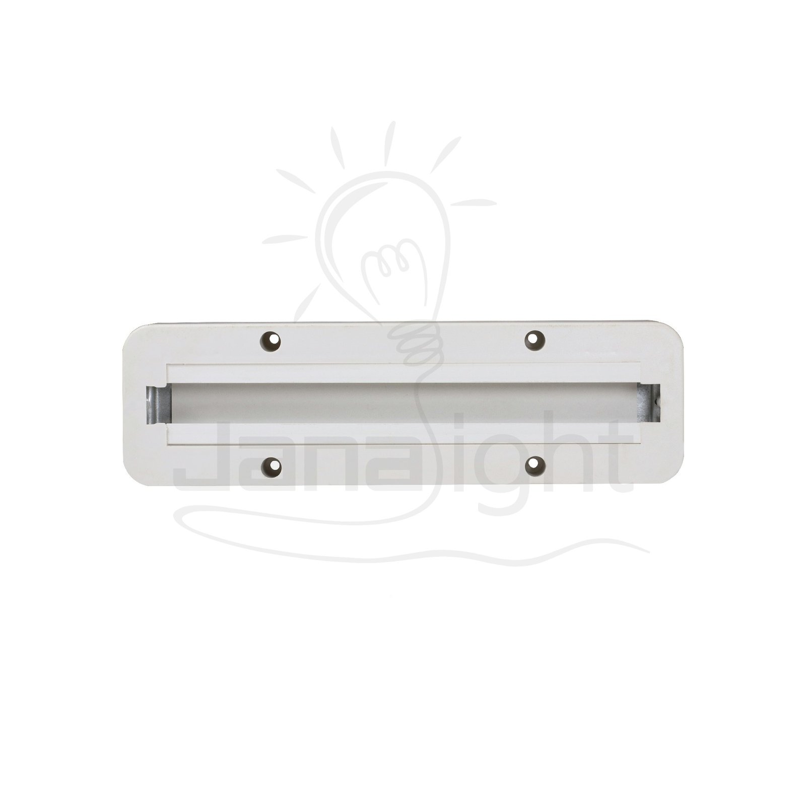 قاعدة تراك مستقيمة 19 سم ابيض white stright track base 19 cm