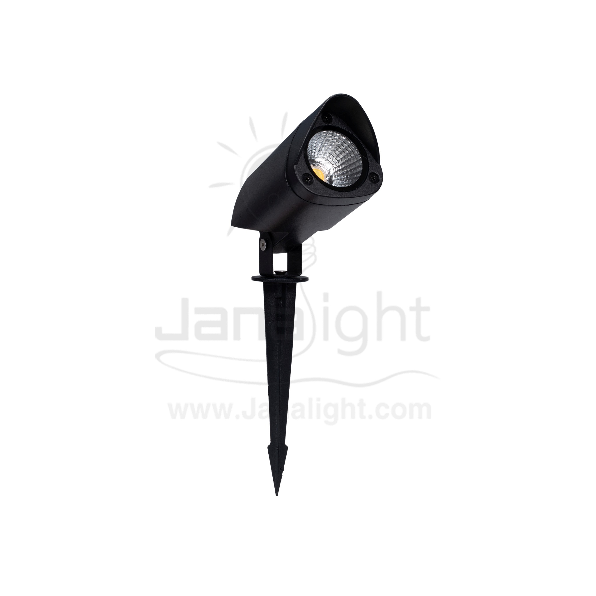 سبوت حربة كاب 7 وات COB شريحة اسود وورم جنى لايت outdoor black spotlight spike for gardens COB 7W 10347006(1)