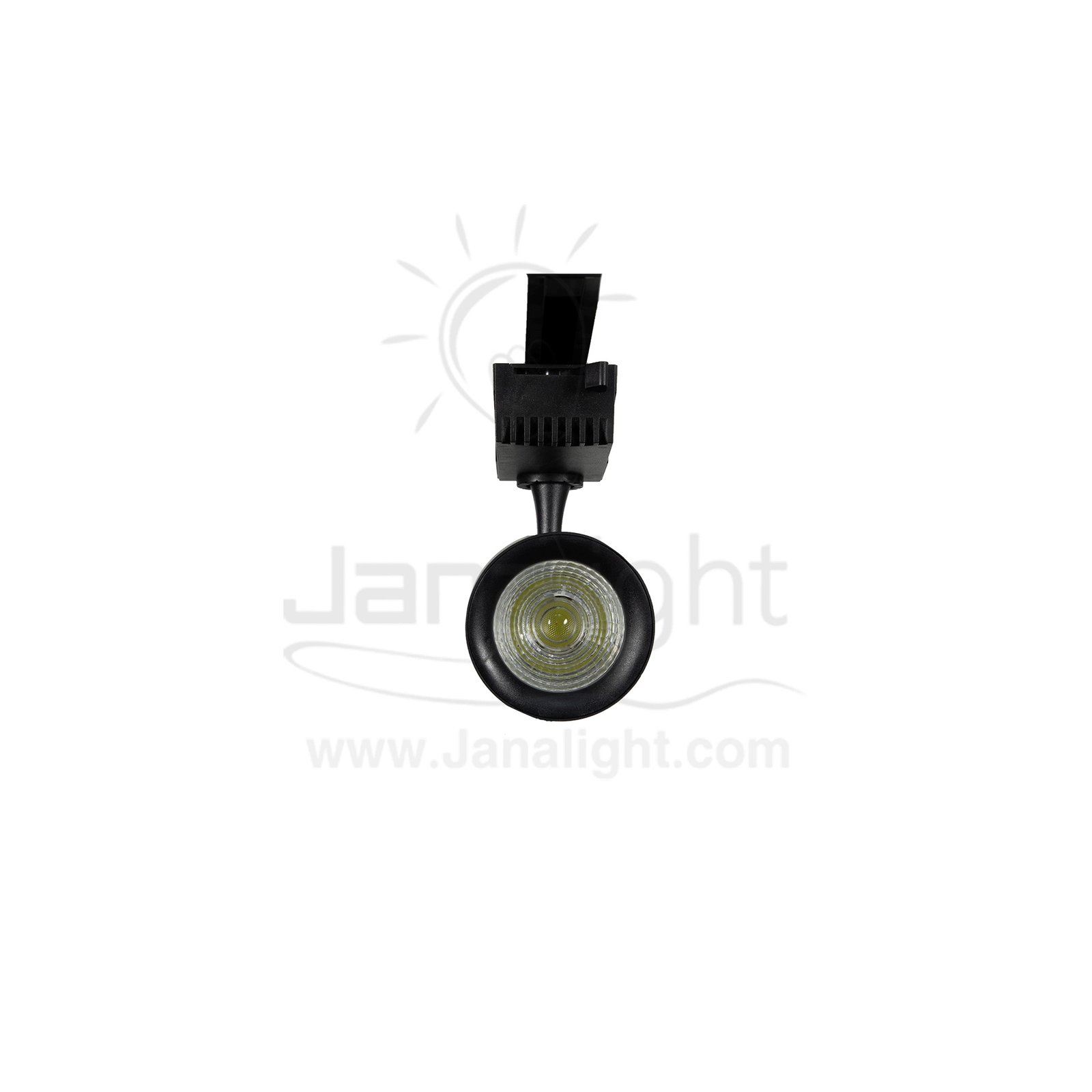 سبوت لايت تراك 30 وات اسود ابيض  pivoting black led track spot light 30 watt 10370011(1)
