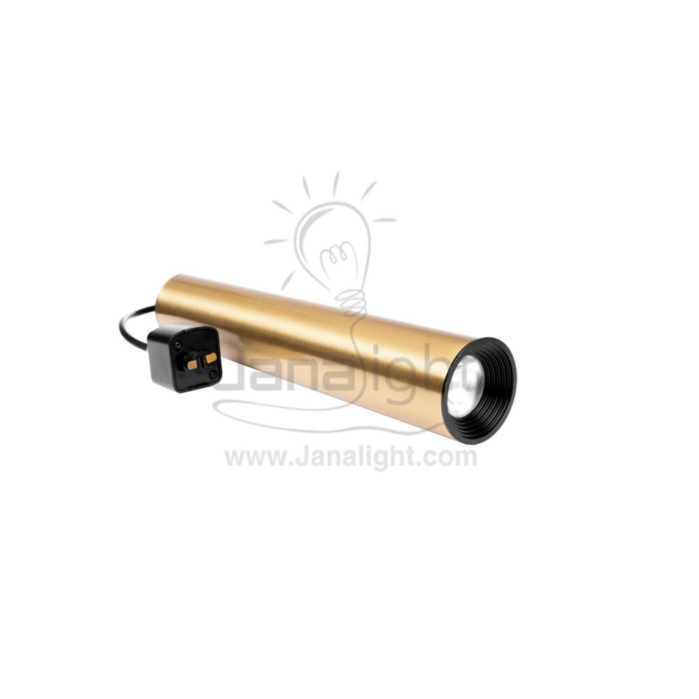 سبوت لايت تراك 5 وات نازل ماسورة دلاية ذهبي برونز وورم QY-H1015 Pendant Bronze gold Warm 5 watt Spot Track Light
