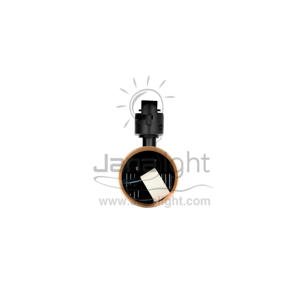 سبوت لايت تراك فارغ ستارتر GU10 قاعدة اسود جسم ذهبي QY-102 gold base white body black Frame Spot Track Light