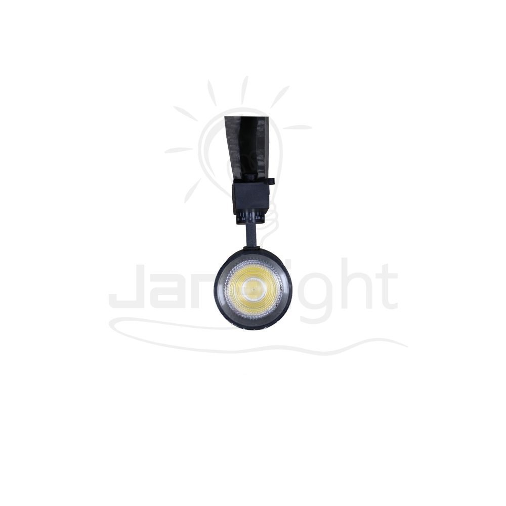 سبوت تراك 30 وات اسود كول اسطواني اقتصادي Tiltable frugal cylinder track light black body color cool 30W