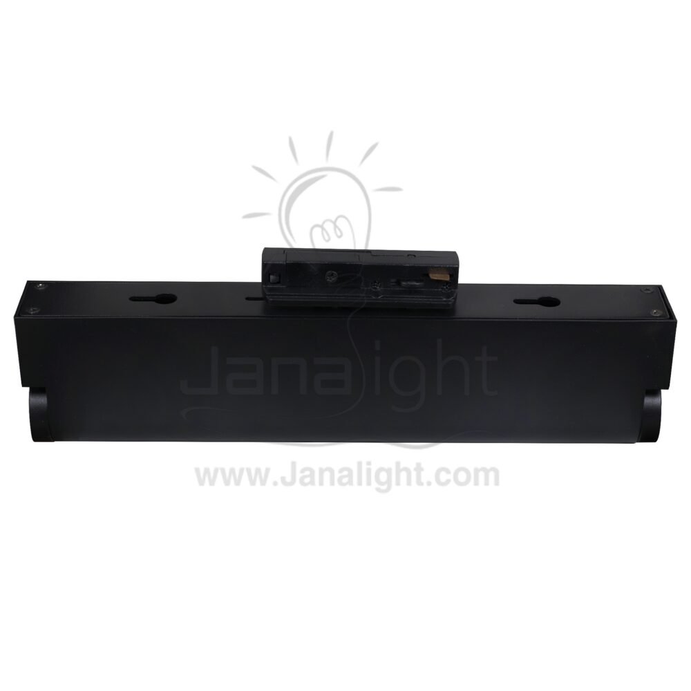 سبوت تراك لينر اسود ابيض مستطيل متحرك 10 عدسة 20 وات JN-X10 جنى لايت Movable linear track light black body color white light rectangle 10 lens 20 w jana light