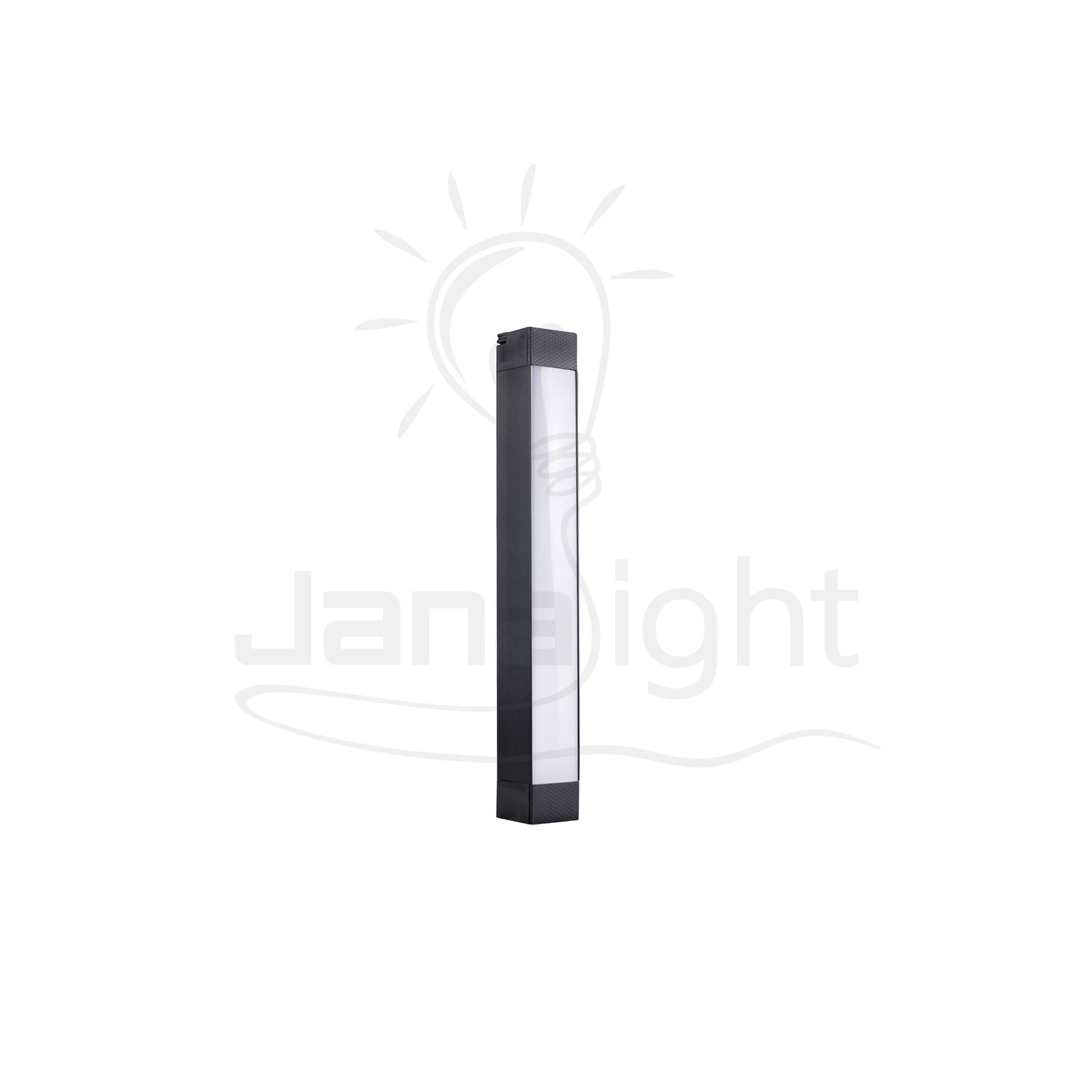 سبوت تراك بروفايل مسنفر 10 وات ثابت طول 21 سم اسود ابيض جنى لايت JN-X15 track spotlight 10 watt black white