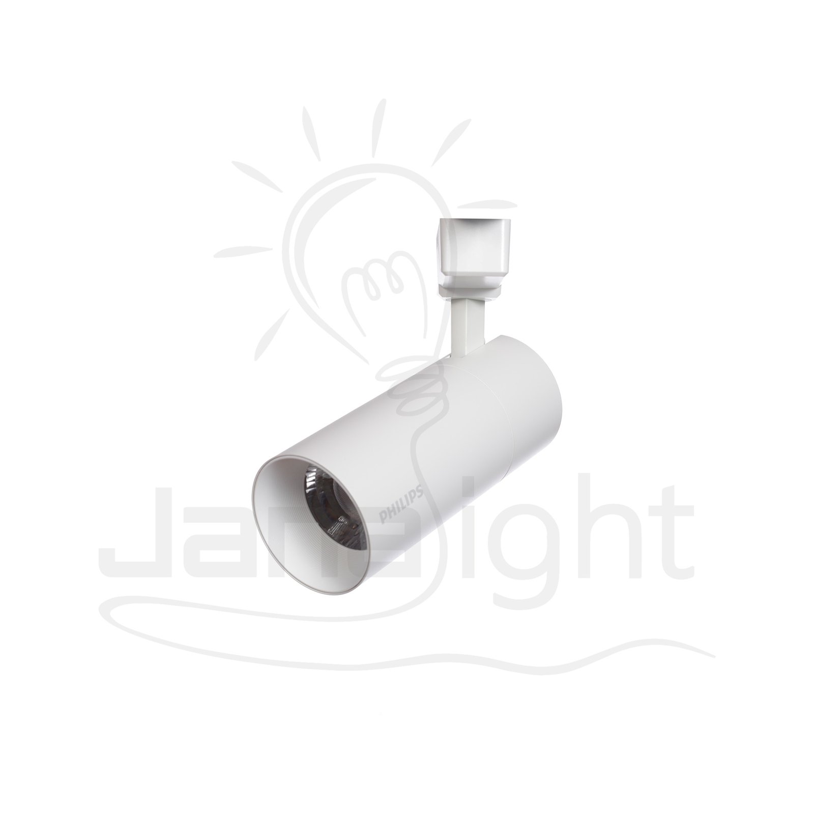 سبوت تراك فيلبس 30 وات جسم ابيض وورم ST033T Track Spot Philips 30W White Body Warm Light ST033T